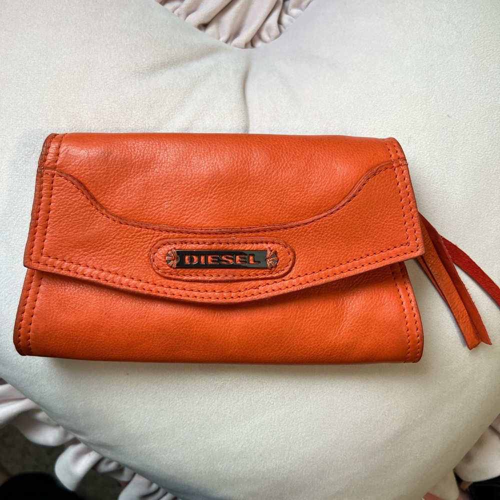 Diesel Orange Women's Wallet
